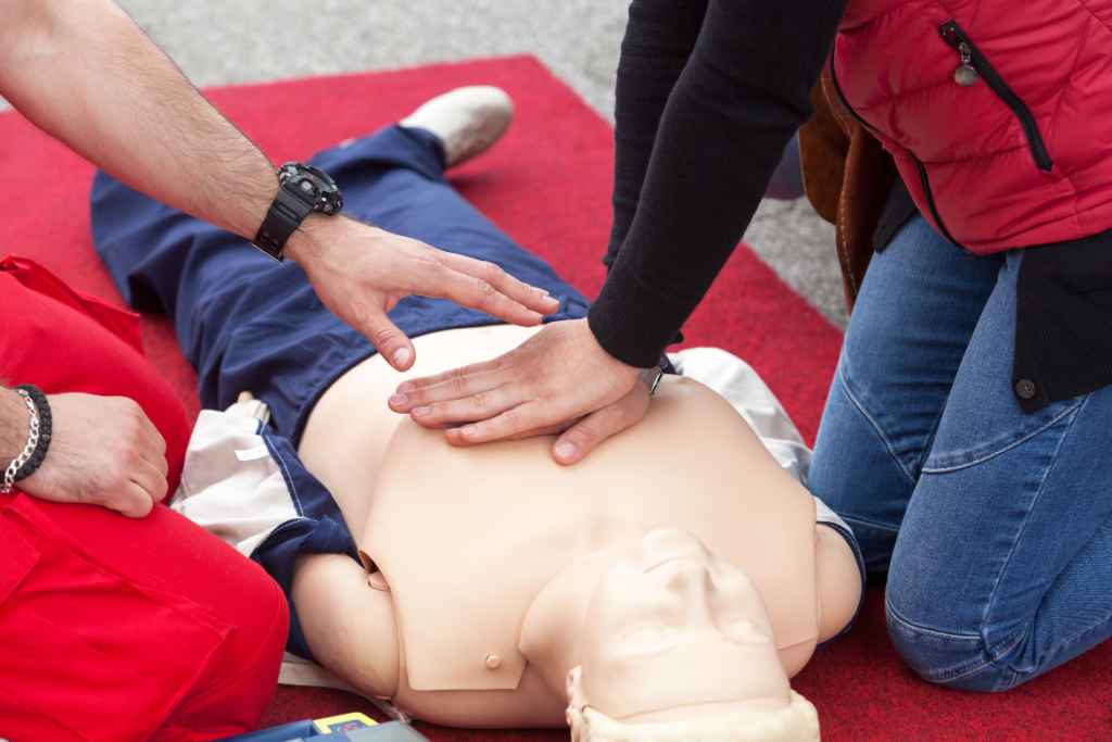 CPR training