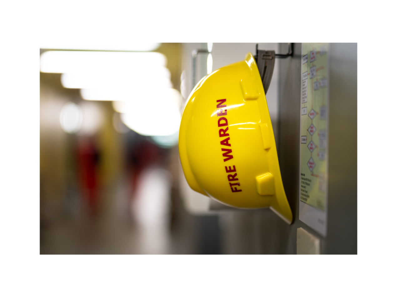 Fire warden safety hat